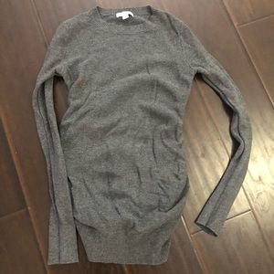Liz Lange maternity sweater grey XS